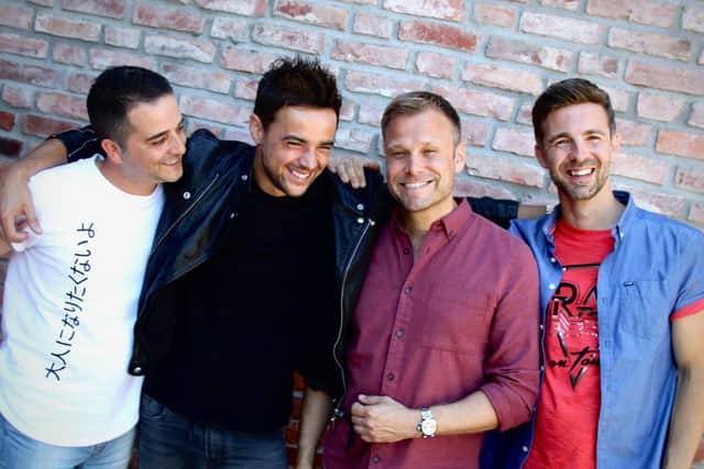 Chart-topping boy band A1 headline Chesterfield Pride.