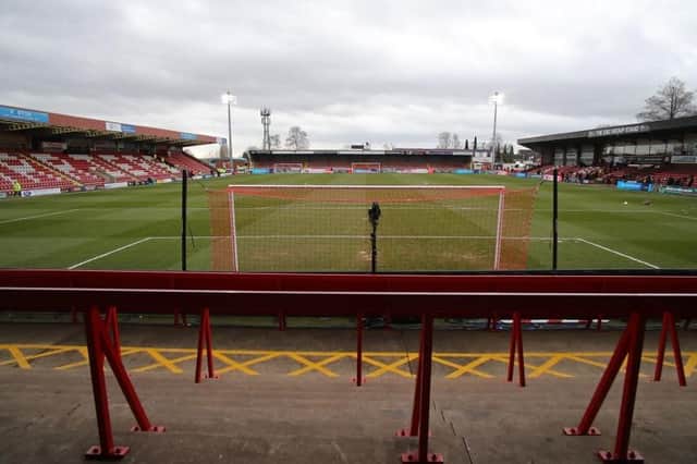 Kidderminster Harriers v Chesterfield - live updates. (Photo by GEOFF CADDICK/AFP via Getty Images)