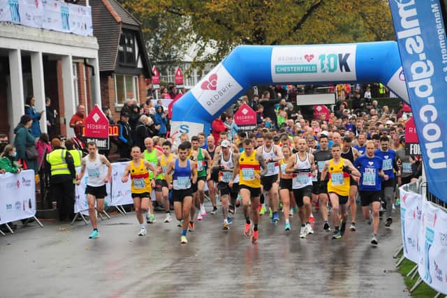 Well done to all those who took part in the Redbrik Foundation Chesterfield 10k. Picture by Charles Whitton Photography.