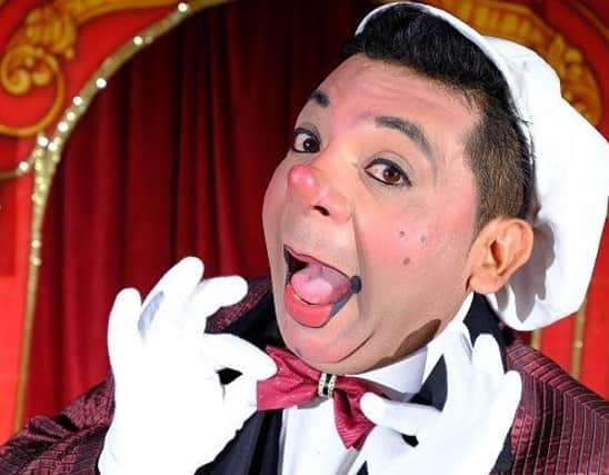 Chico Rico will be clowning around in Circus Starr's show.