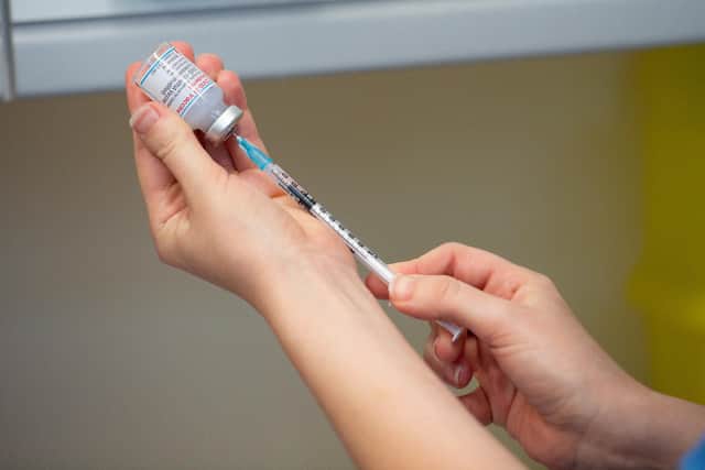 Over-40s are now being urged to book their Covid vaccines. Getty Images.
