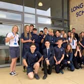 Pupils at Long Eaton School who took part in D of E