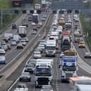 There are currently delays on the M1 in Derbyshire after a crash.