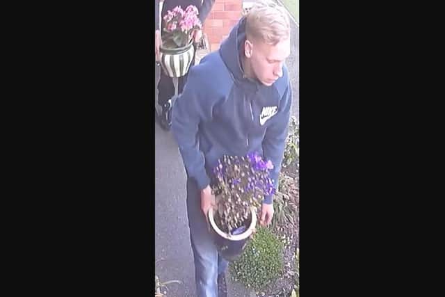 Contact police if you recognise this man.