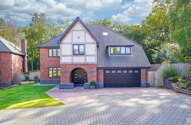 The property is a six-bedroomed detached home