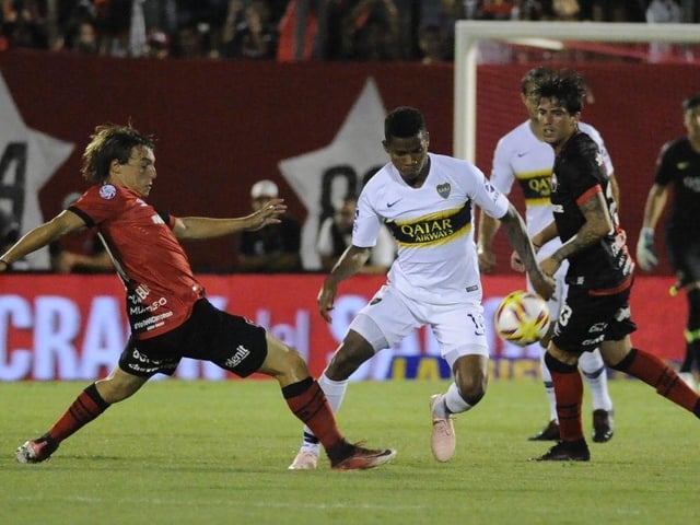 Leeds United are battling Sheffield United and Crystal Palace for Newell’s Old Boys midfielder Jeronimo Cacciabue. (Contrasena Futbol)