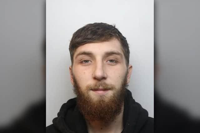 Stocks was jailed for 18 months after fracturing his ex-girlfriend's cheek when he confronted her after she broke up with him. 
He left another man - who intervened to stop the assault - with a cut to his head.
The defendant, of Gypsy Lane, Old Whittington, was convicted of causing grievous bodily harm and causing actual bodily harm.