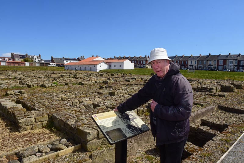 History enthusiast Neil Pothecary visited Arbeia Roman Fort, South Shields, on Saturday, May 1.