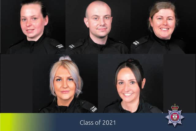 The latest recruits to Derbyshire Police.