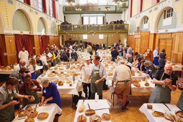 Bakers from all over the UK gathered in London for the judging day.