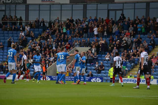 Chesterfield finished their pre-season with a 2-1 win against Grimsby Town.