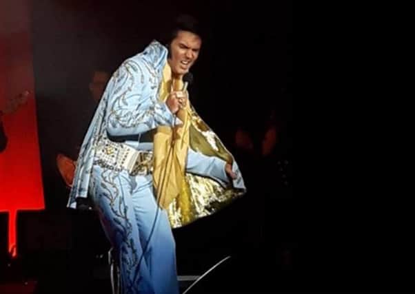 Chris Connor in The World Famous Elvis Show.