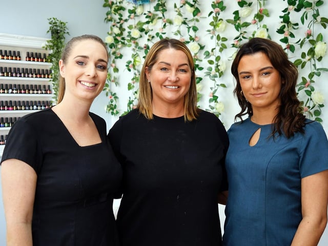 Bennett is the 31st most popular surname across Derbyshire, held by 2,525 residents. This surname is derived from the name of an ancestor, such as 'the son of Bennet.’ Bennet was the usual English form for Benedict. Pictured here at Brown Suga, Inkersall are Leanne Reidy, Joanne Bennett and Chloe Hall.