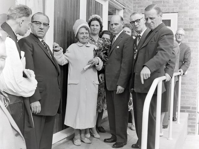 Loscoe OAP centre opening, September 1962.