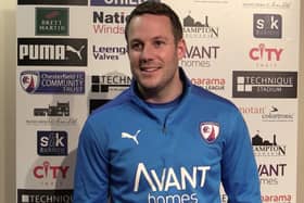James Rowe got off to a winning start as Chesterfield manager at Weymouth.