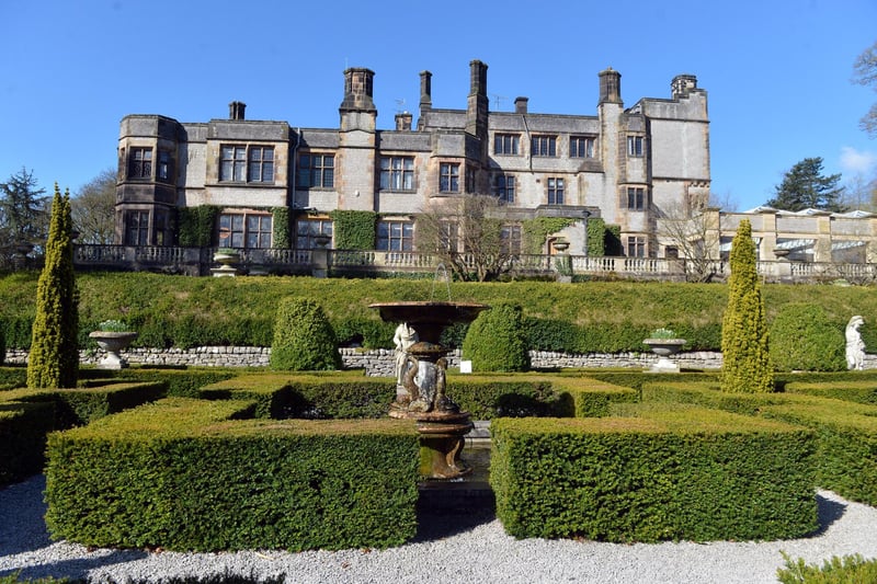 Thornbridge Hall is a stately home that lies on the outskirts of Ashford-in-the-Water. It dates back to the 12th century is surrounded by twelve acres of beautiful gardens designed at the end of the 19th century.