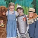 Pupils from Heath Primary School have worked incredibly hard for the last weeks to put on the Wizard of Oz performance at the school. Pictured Heidi Wills as Dorothy, Beau Verrian as Tinman, Charlie Craven as Lion and Holly Whitlock as  Scarecrow.