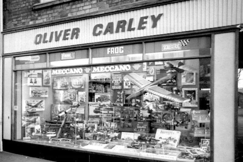 After the cinema you went across the road to Oliver Carley's model shop where you pressed your nose up against the window and dreamt of all the toys you could buy.