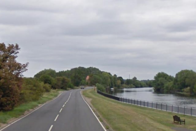 This road borders the River Trent, with the average house price of £755,897.