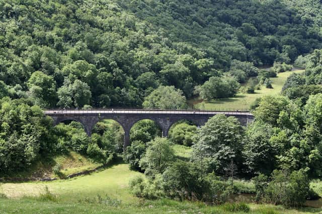 Stunning Peak District views are admired not only by locals but attract millions of visitors to Derbyshire.  Above is the iconic view at Monsal Head, White Peak.