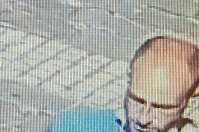 Police have released the image of a man they want to speak to about a robbery in Chesterfield.