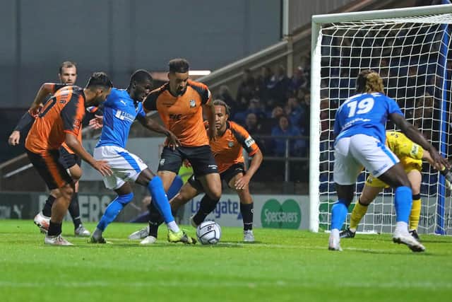 Chesterfield beat Barnet 4-2 on Tuesday to remain unbeaten in the National League. Picture: Tina Jenner.