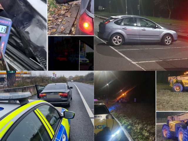 Motorists pulled over by Derbyhire Roads Policing Unit in December