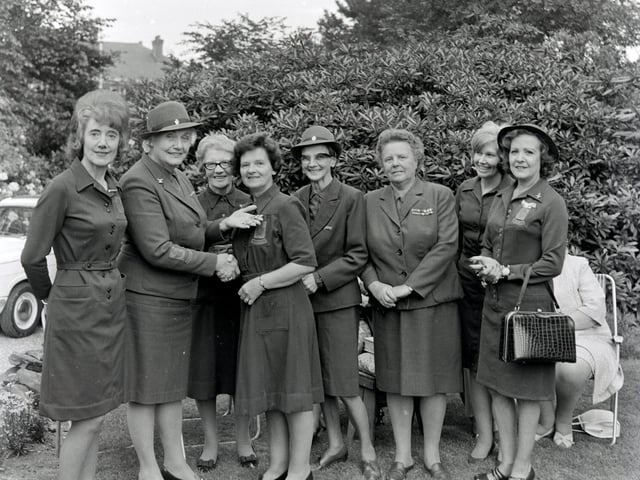 Heanor WRVS awards presented, July 1971.