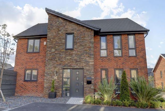This four bedroom has underfloor heating and a double garage. Marketed by Doorsteps.co.uk, 020 8128 0677.