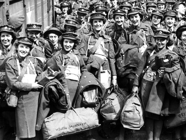 Hayling Island war women.