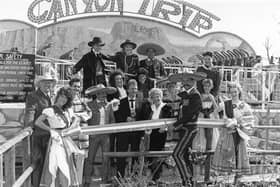 The American Adventure theme park's Mexicoland opened by Samuel Magdaleno in May 1991.