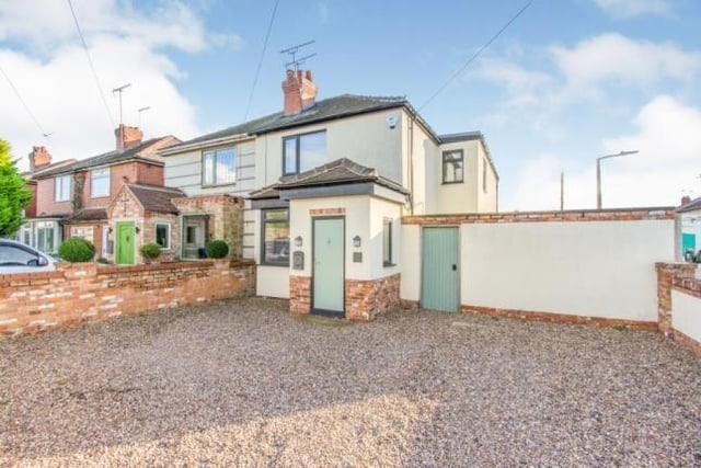 This three bedroom house has a "larger than average" garage and is marketed by Blundells, 01302 378041.