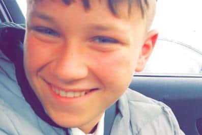 Chesterfield will say goodbye to schoolboy hero Logan Folger at his funeral on Saturday. Image kindly supplied by Logan's family.