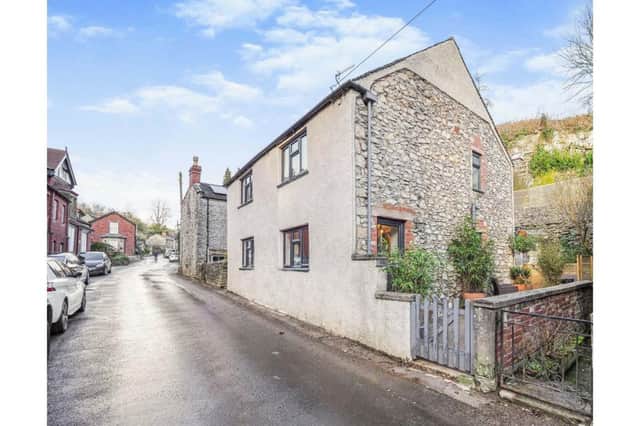 The property at Yeoman Street, Bonsall, is on the market for £385,000.