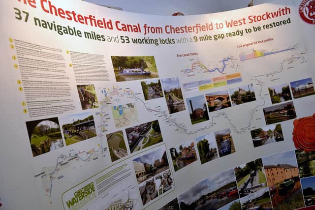 Chesterfield Canal Trust held a public consultation at Hollingwood Hub when the plans were initially unveiled before the pandemic.