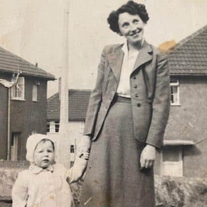 Viv and her mum Marjorie Barker