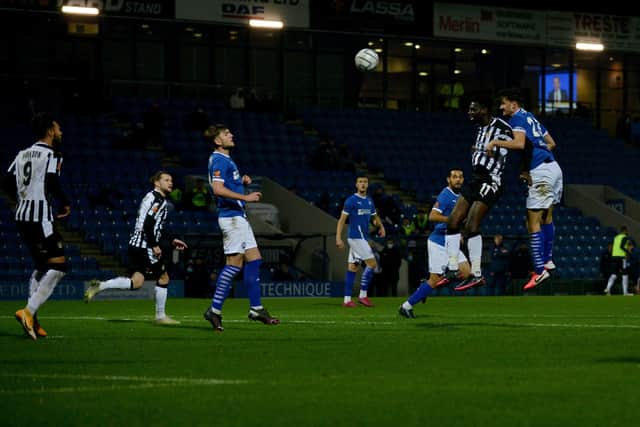 Chesterfield conceded two stoppage time goals to lose 3-2 against Notts County on Saturday.