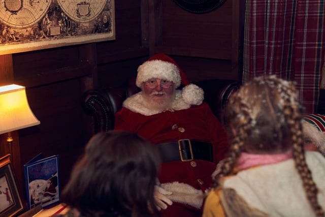 The children who visited got a chance to meet Santa. (CREDIT: TOM PITFIELD)