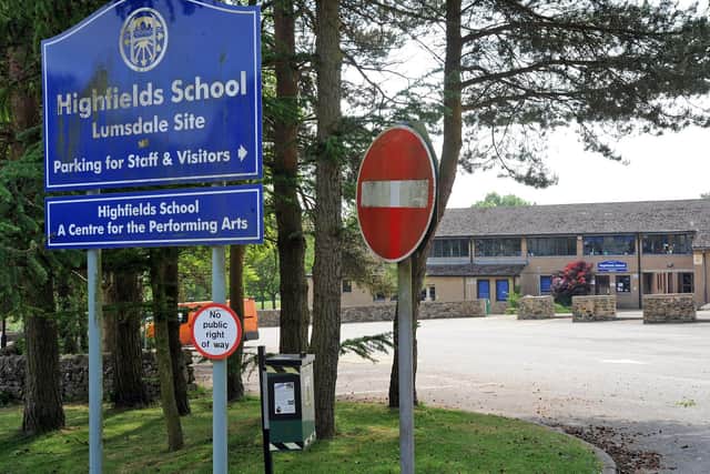 Highfields Matlock Derbyshire school defends proposal to increase student locker charge by ...