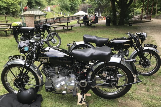 More than 300 machines will be on show at a Classic Motorcycle Day at Crich Tramway Village on July 2 at which trophies will be awarded. This family day out will include  vintage tram rides into the countryside and live music from The Moonshiners who will be playing in the afternoon. To book tickets, go to www.tramway.co.uk