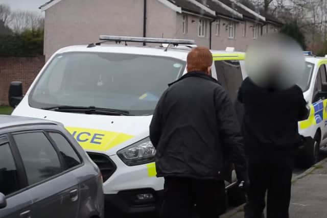 Five arrests were made in Chesterfield and Sheffield.