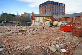 Disused office buildings including a former courthouse were demolished on the site earlier this year.