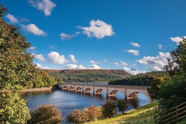 Take a traffic free family cycle around Ladybower Reservoir, to get a map visit www.peakdistrict.gov.uk.