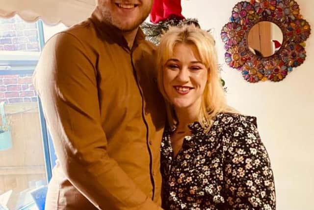 A fundraiser has been set up in memory of Jess Hodgkinson to support her fiance Jack Knowles (pictured) and newborn baby Phoebe following her death