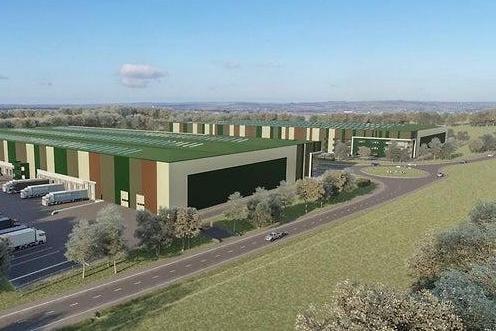 Developers say work is 'progessing well' to build five industrial warehouses at the old Coalite site off Buttermilk Lane, Shuttlewood, as part of the first phase of a scheme called Horizon29.