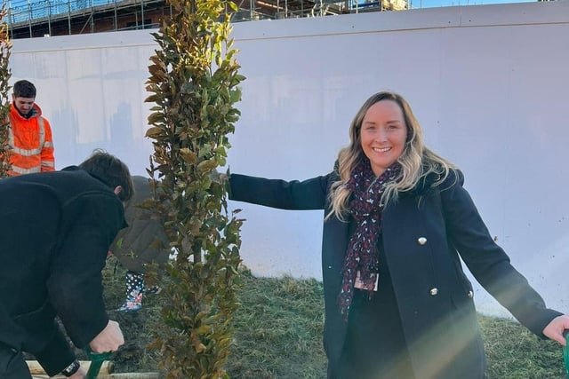 To celebrate National Tree Week – which runs until 3 December – Chesterfield Royal Hospital NHS Foundation Trust is planting 230 trees across the hospital site.