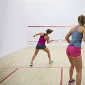 Great endurance of two squash players