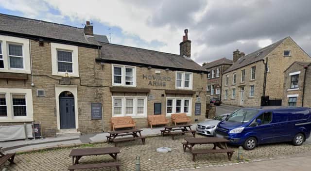 The incident happened at the Howard Arms in Glossop on February 12