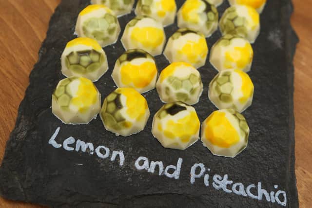 Some of the chocolates available at Hot Chocolatier. Pic Jason Chadwick
