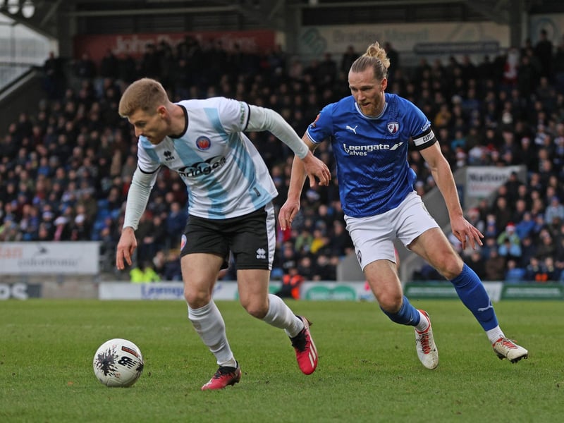 Funnily enough, Dunkley and Grimes were together at Kidderminster Harriers earlier in their careers and they could now be set to link-up again at the heart of the Spireites defence. Chesterfield are on the hunt for another left-sided centre-half for competition for the skipper but Grimes is desparate to show that he can play at League Two level.